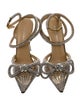 Mach & Mach PVC Bow Accents Sandals
