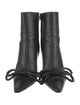 Mach & Mach Leather Bow Accents Boots