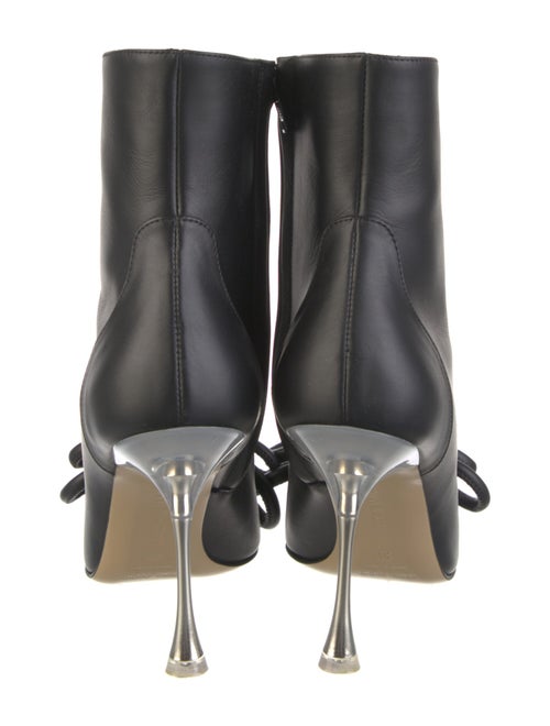 Mach & Mach Leather Bow Accents Boots