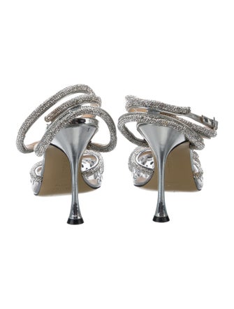 Mach & Mach PVC Bow Accents D'Orsay Pumps