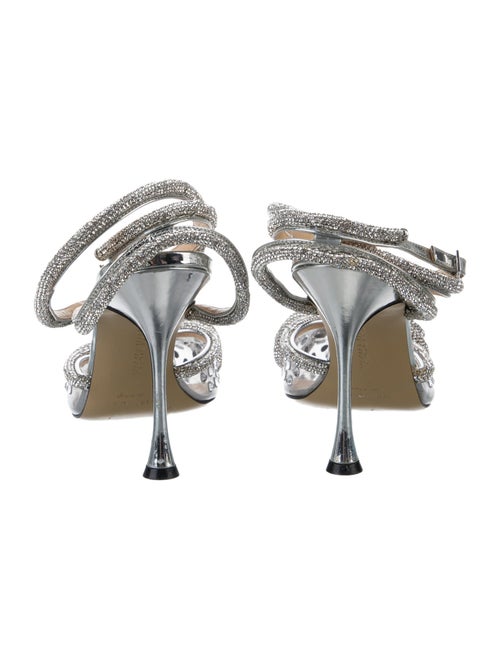 Mach & Mach PVC Bow Accents D'Orsay Pumps