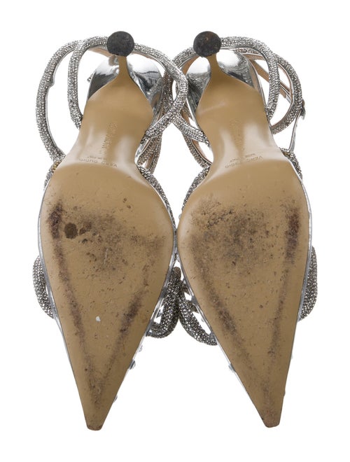 Mach & Mach PVC Bow Accents D'Orsay Pumps