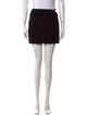 Mach & Mach Wool Mini Skirt