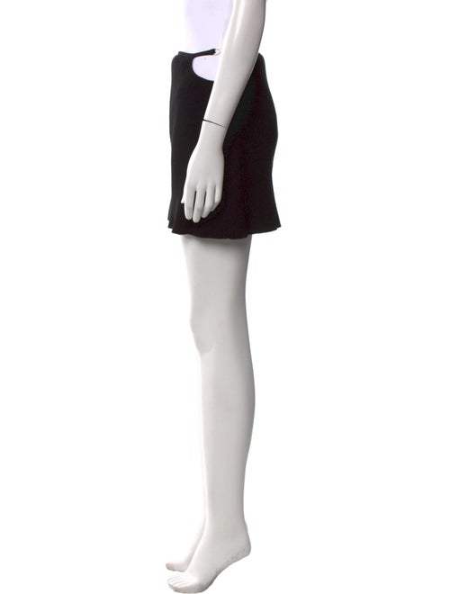Mach & Mach Wool Mini Skirt