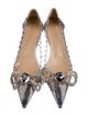Mach & Mach Crystal Bow Accents Flats