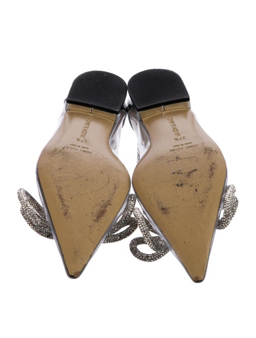 Mach & Mach Crystal Bow Accents Flats