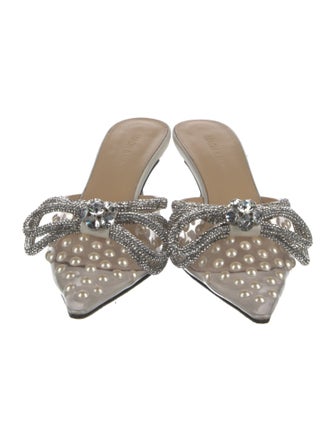 Mach & Mach PVC Crystal Embellishments Slides