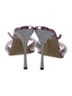 Mach & Mach Faux Pearl Accents PVC Mules
