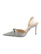 Mach & Mach Glitter Slingback Pumps