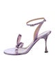 Mach & Mach Leather Slingback Sandals