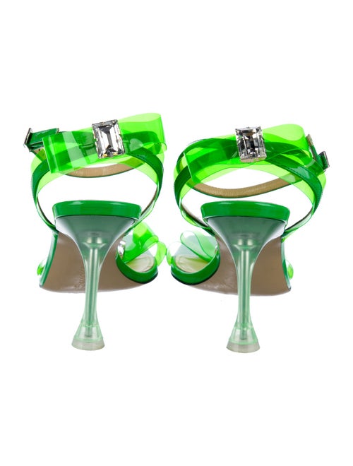 Mach & Mach PVC Bow Accents Sandals