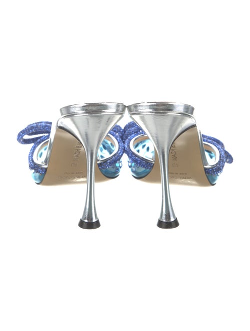 Mach & Mach PVC Printed Mules