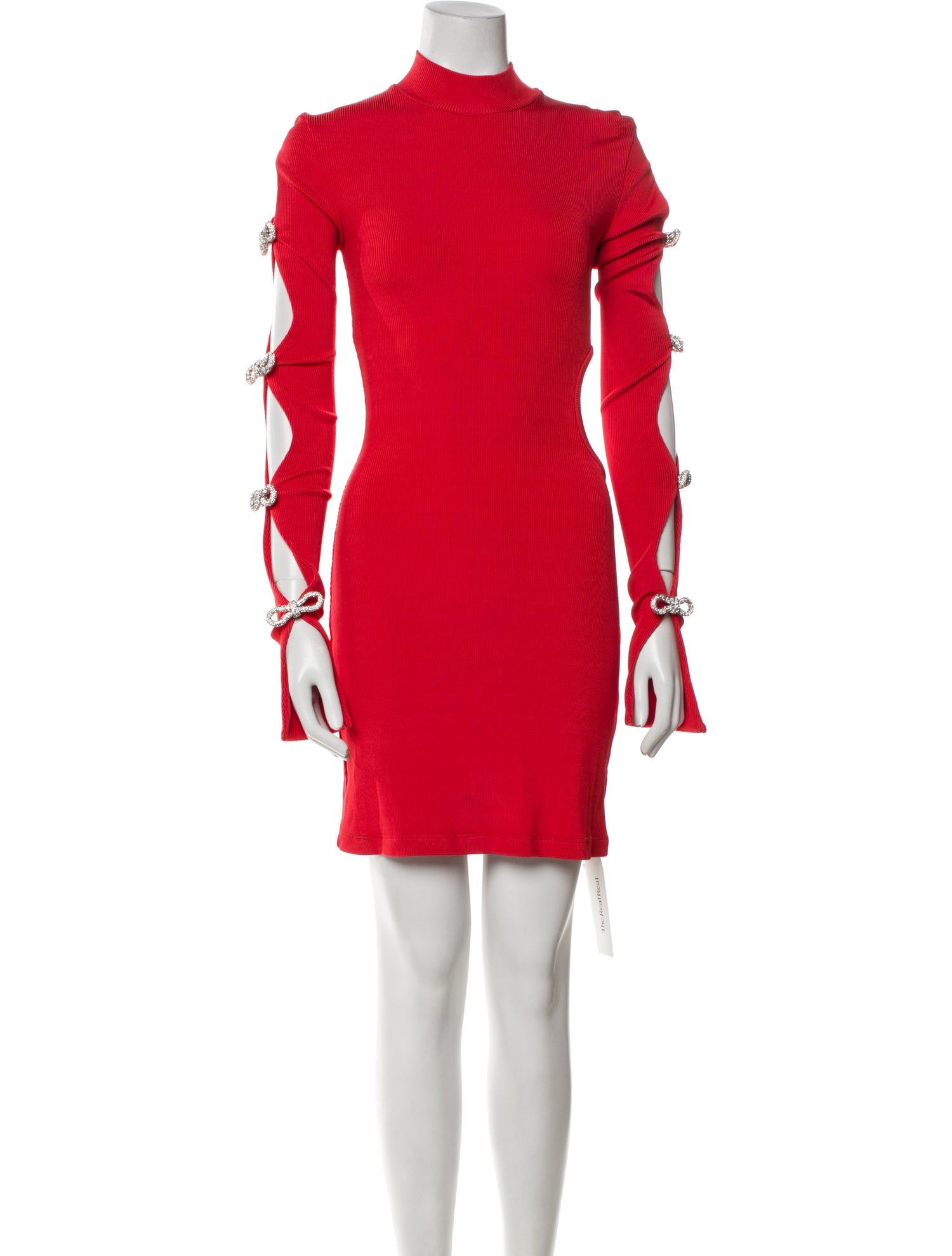 Mach & Mach Mock Neck Mini Dress w/ Tags