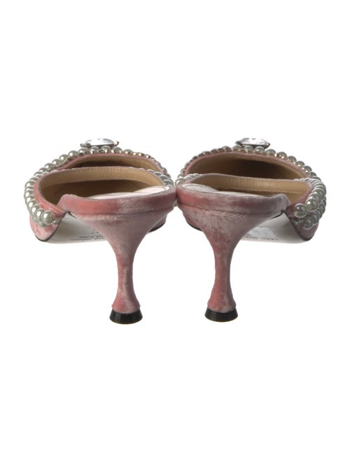 Mach & Mach Leather Mules