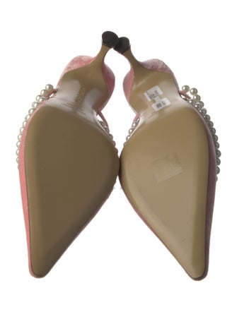 Mach & Mach Leather Mules