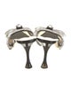 Mach & Mach PVC Bow Accents Mules