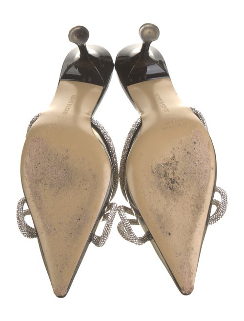 Mach & Mach PVC Bow Accents Mules