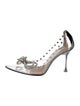 Mach & Mach Crystal Crystal Embellishments Pumps