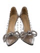 Mach & Mach Crystal Crystal Embellishments Pumps
