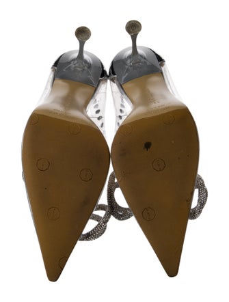 Mach & Mach Crystal Crystal Embellishments Pumps