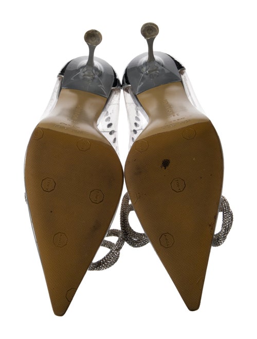 Mach & Mach Crystal Crystal Embellishments Pumps
