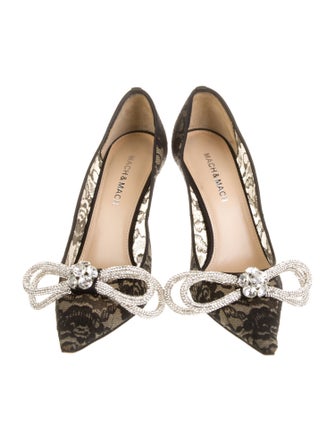 Mach & Mach Lace Pumps