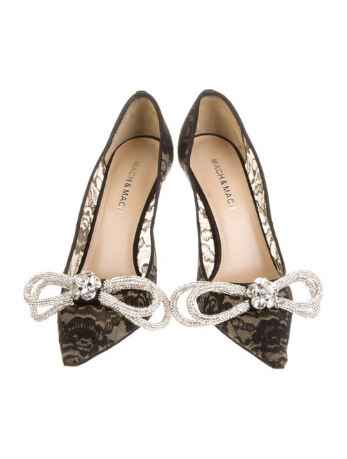 Mach & Mach Lace Pumps