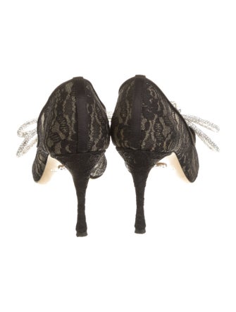 Mach & Mach Lace Pumps