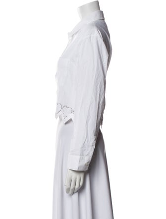 Mach & Mach Long Sleeve Crop Top