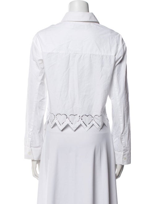 Mach & Mach Long Sleeve Crop Top