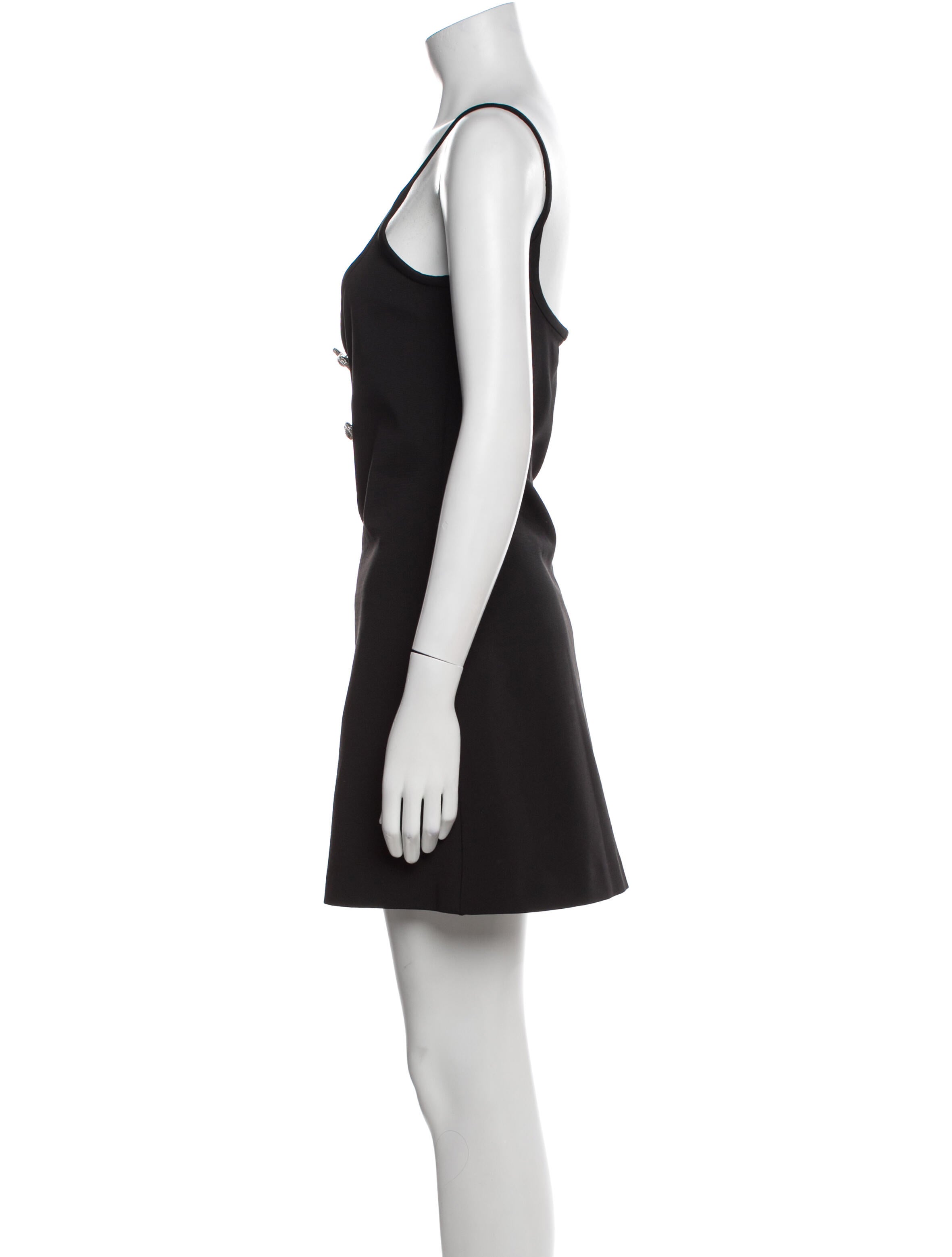 Mach & Mach V-Neck Mini Dress w/ Tags