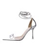 Mach & Mach PVC Crystal Embellishments D'Orsay Pumps