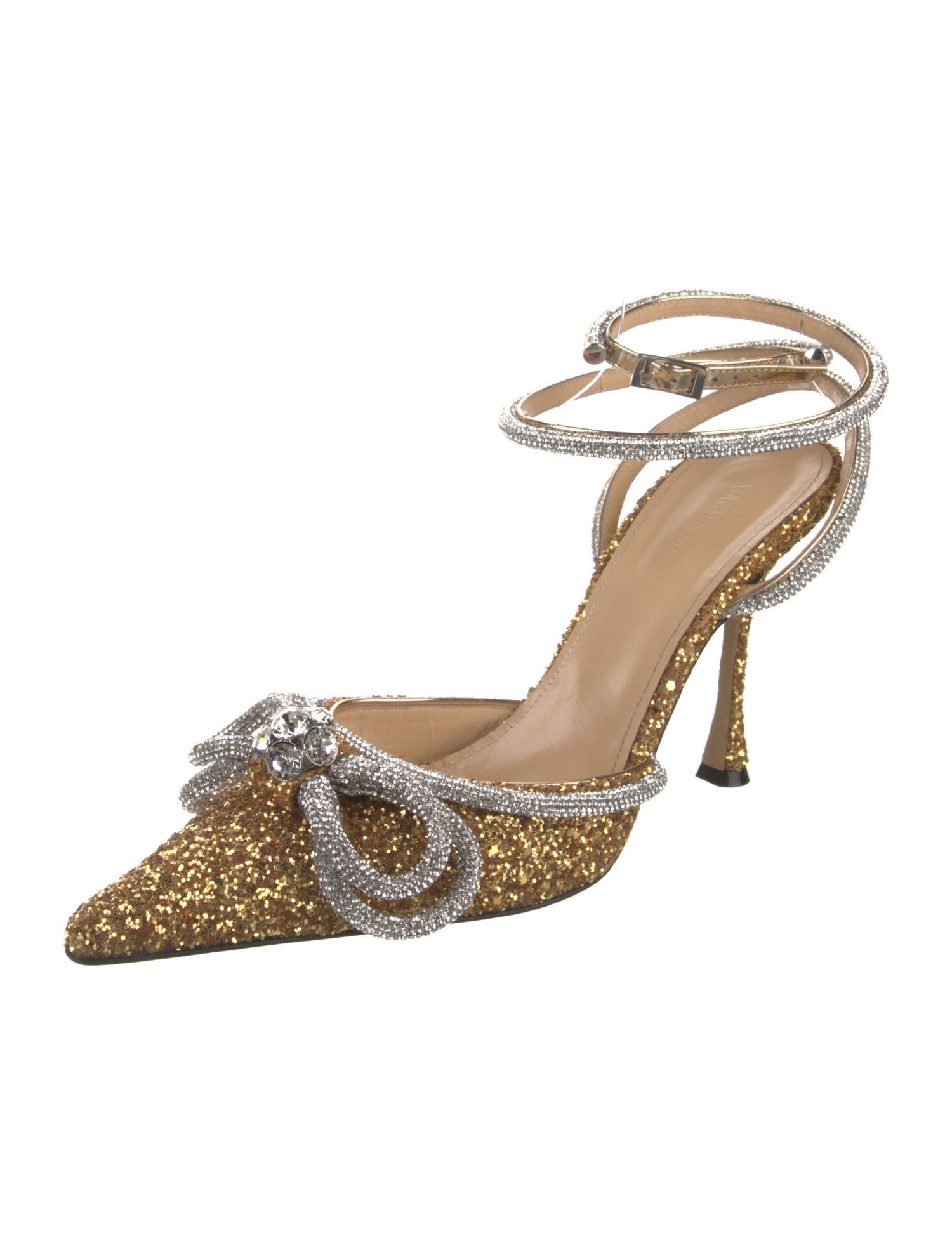 Mach & Mach Glitter Glitter Accents Pumps