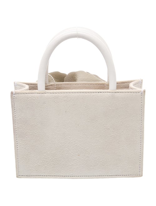 Mach & Mach Suede Top Handle Bag