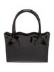 Mach & Mach Patent Leather Top Handle Bag