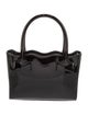 Mach & Mach Patent Leather Top Handle Bag