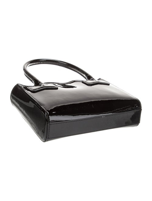 Mach & Mach Patent Leather Top Handle Bag