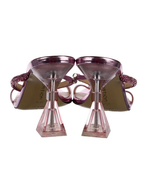 Mach & Mach PVC Crystal Embellishments Slides