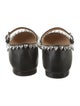 Mach & Mach Satin Crystal Embellishments Mary Jane Flats