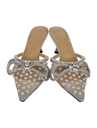 Mach & Mach Suede Mules