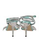 Mach & Mach Satin Sandals