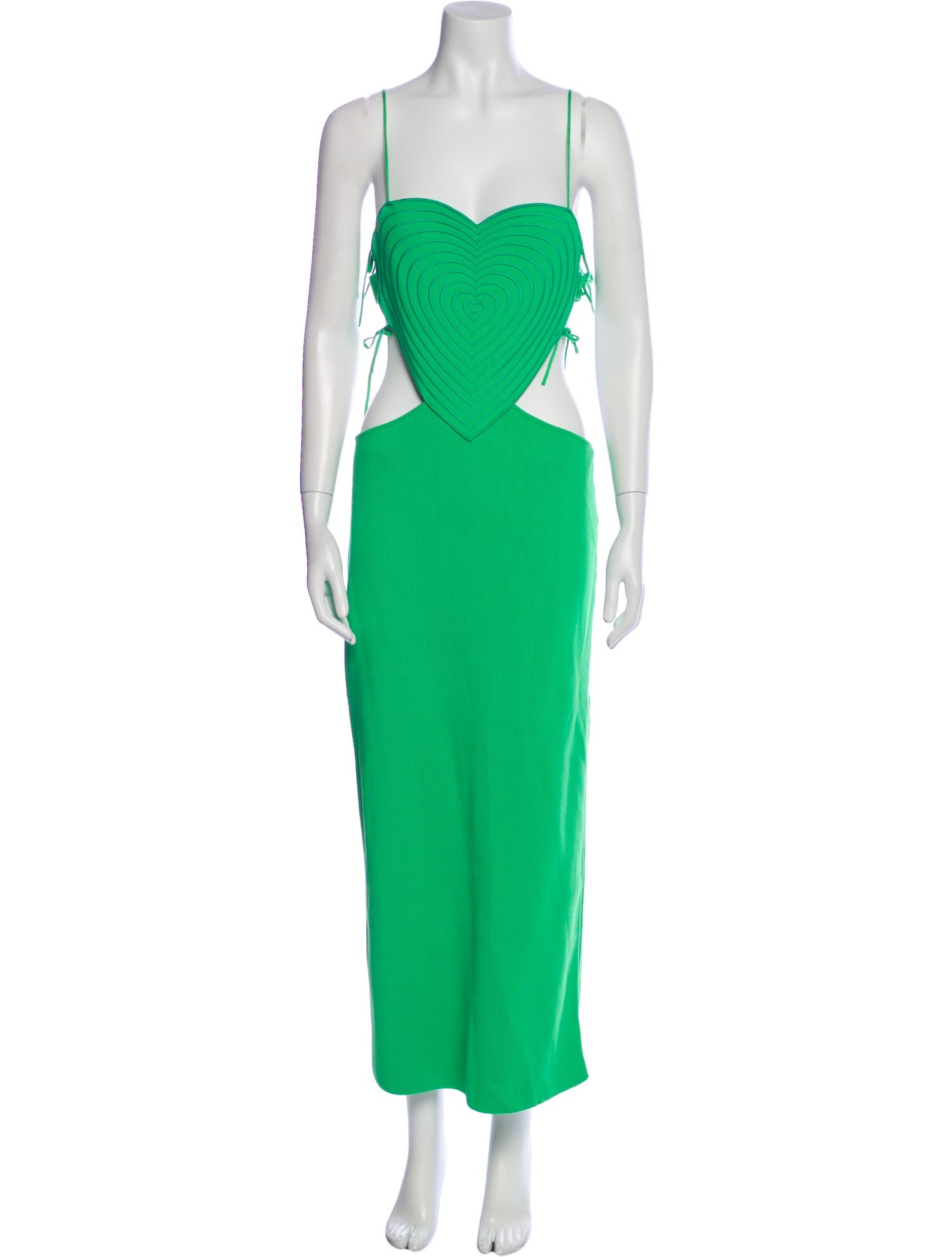 Mach & Mach Square Neckline Long Dress w/ Tags