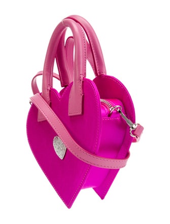 Mach & Mach Satin Crossbody Bag