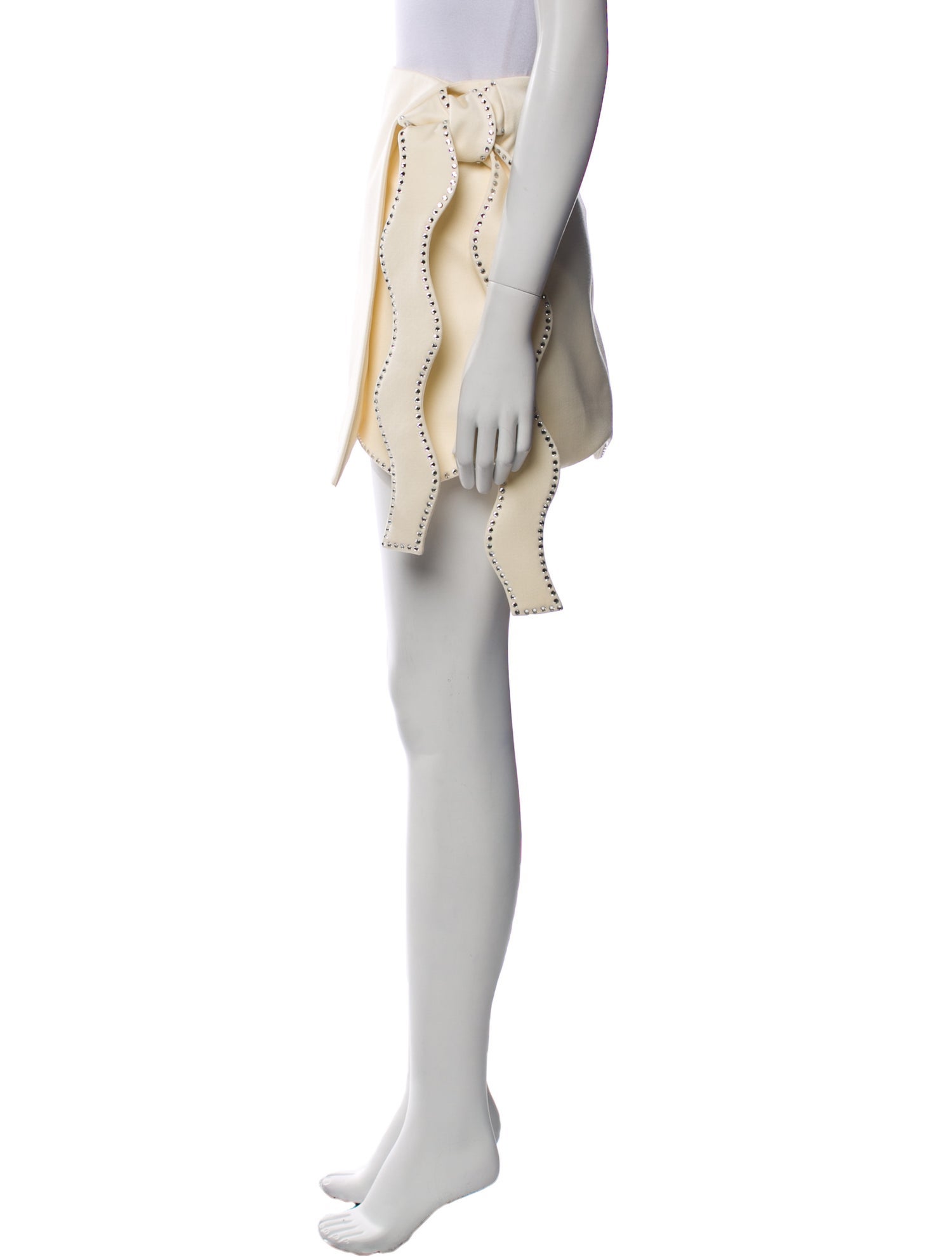 Mach & Mach Wool Mini Skirt w/ Tags