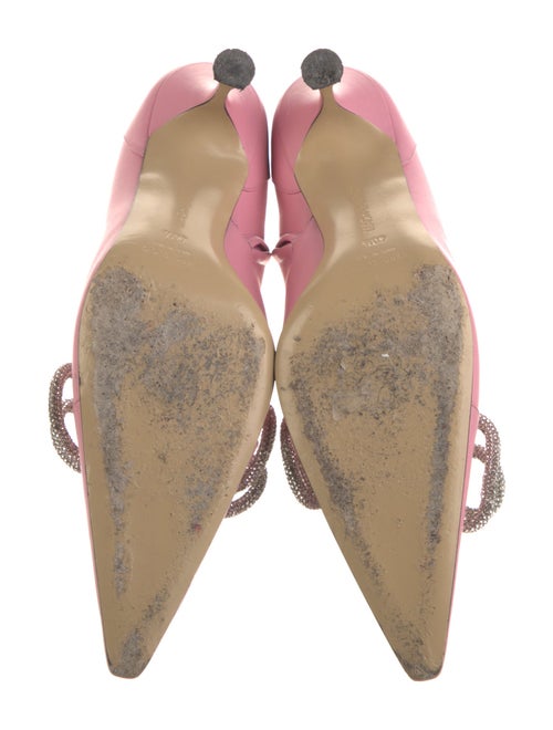 Mach & Mach Leather Bow Accents Boots