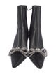 Mach & Mach Leather Bow Accents Boots