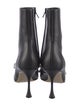 Mach & Mach Leather Bow Accents Boots