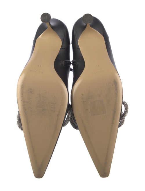 Mach & Mach Leather Bow Accents Boots