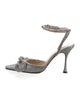 Mach & Mach Glitter Glitter Accents Slingback Pumps