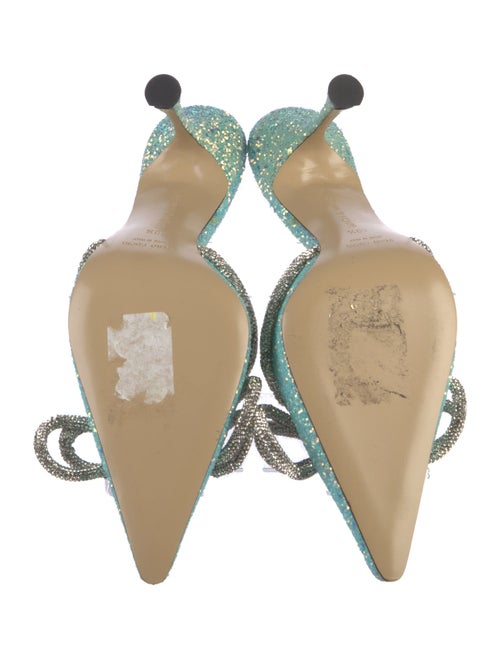 Mach & Mach Glitter Mules